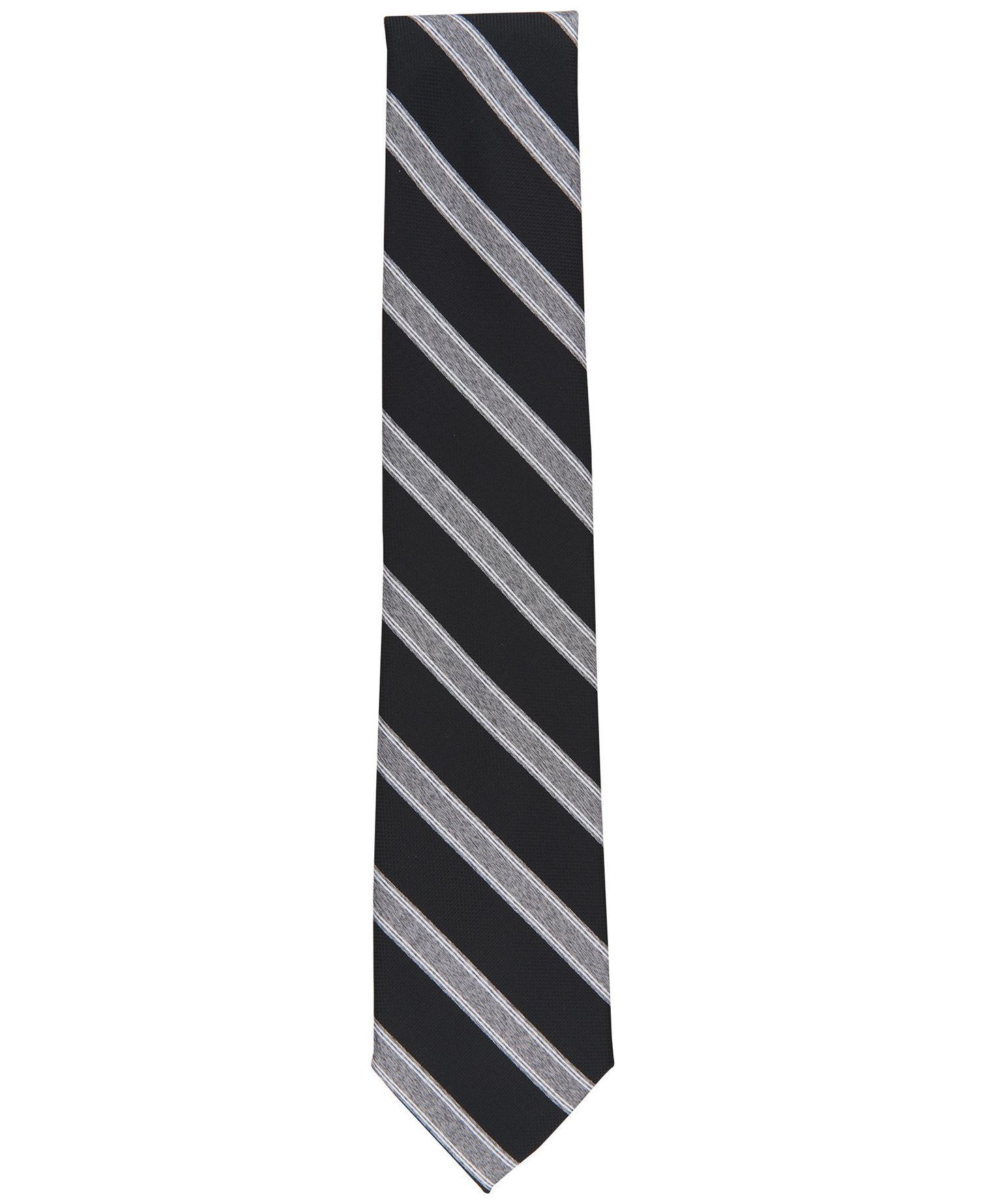 Club Room Stone Classic Stripe Tie
