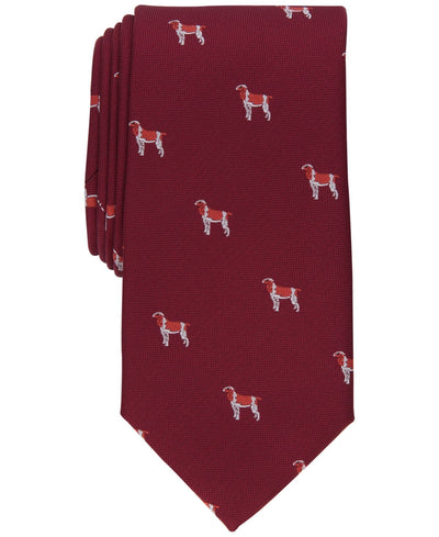 Club Room Terrier Tie Created for Macy - Burgundy