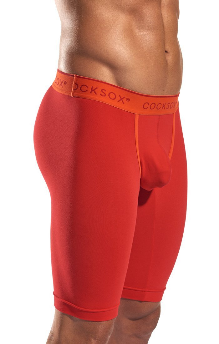 Cocksox Sumac Red CX93 Long Leg Boxer