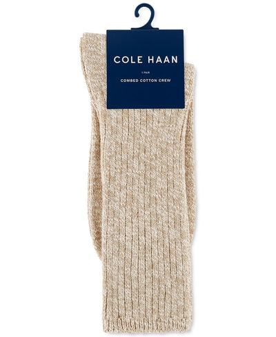 Cole Haan Casual Crew Socks Beige