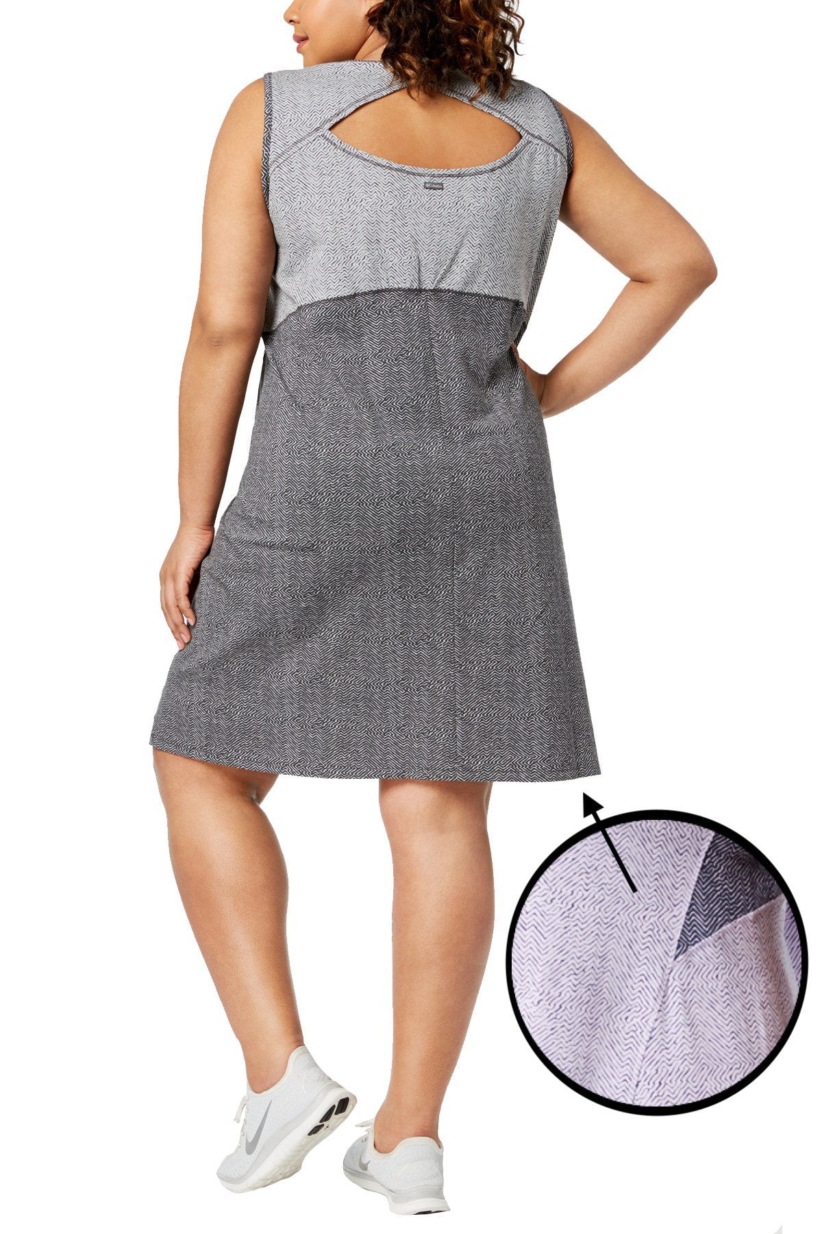 Columbia PLUS Soft-Violet State Of Mind™ II Flattering A-Line Dress
