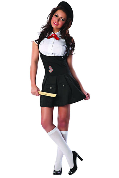 Delicious Sexywear I-See-France 4-Pc School-Girl Costume
