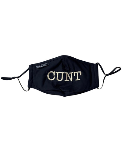 Dirt Squirrel Cunt Face Mask