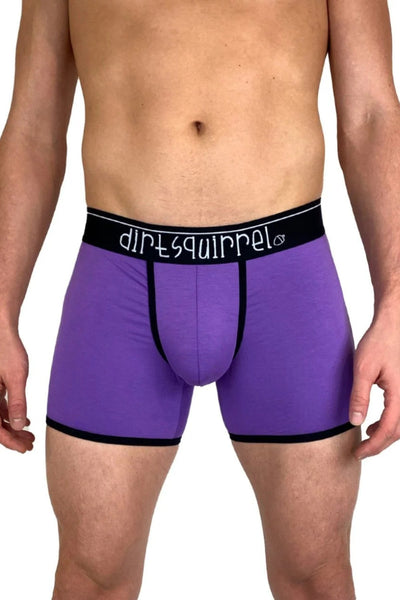 Dirt Squirrel Heliotrope Purple Boxer Brief