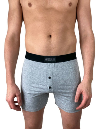 Dirt Squirrel Light Grey Boxer Short