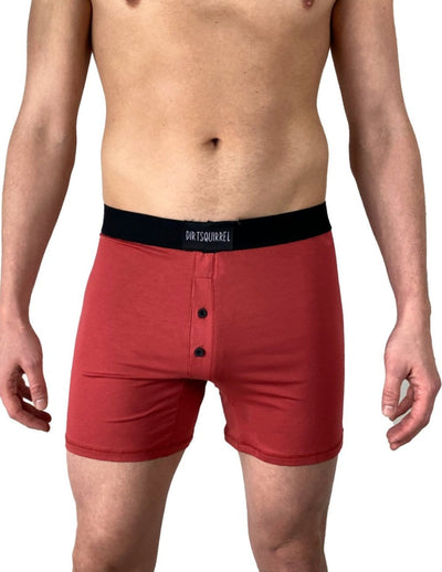 Dirt Squirrel Rusty Red Boxer Short