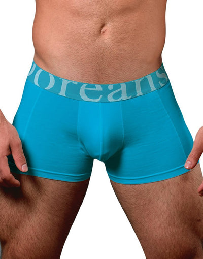Doreanse Turquoise Cotton Modal Essential Boxer Brief