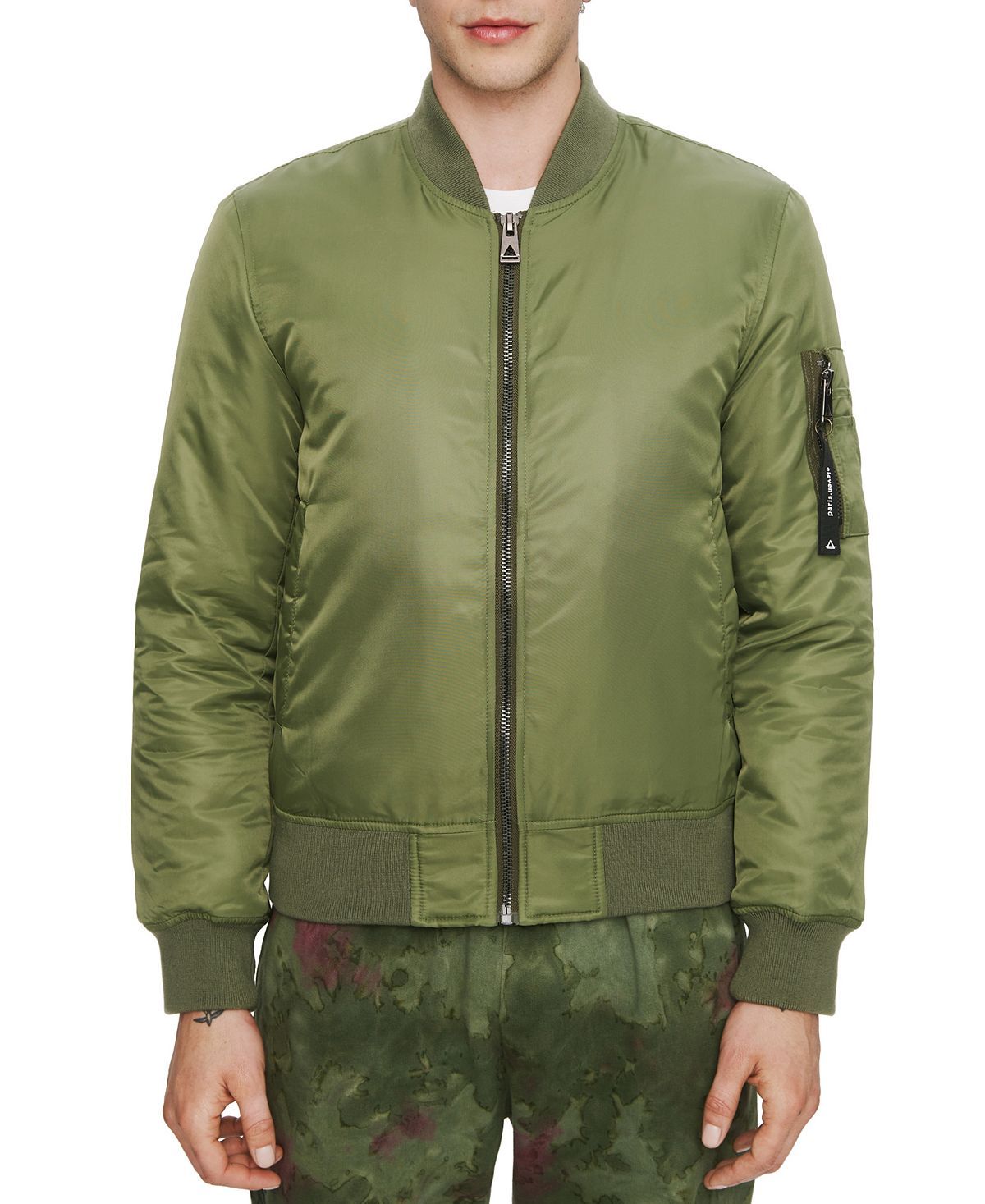 Eleven Paris Bomber Jacket Deep Lichen