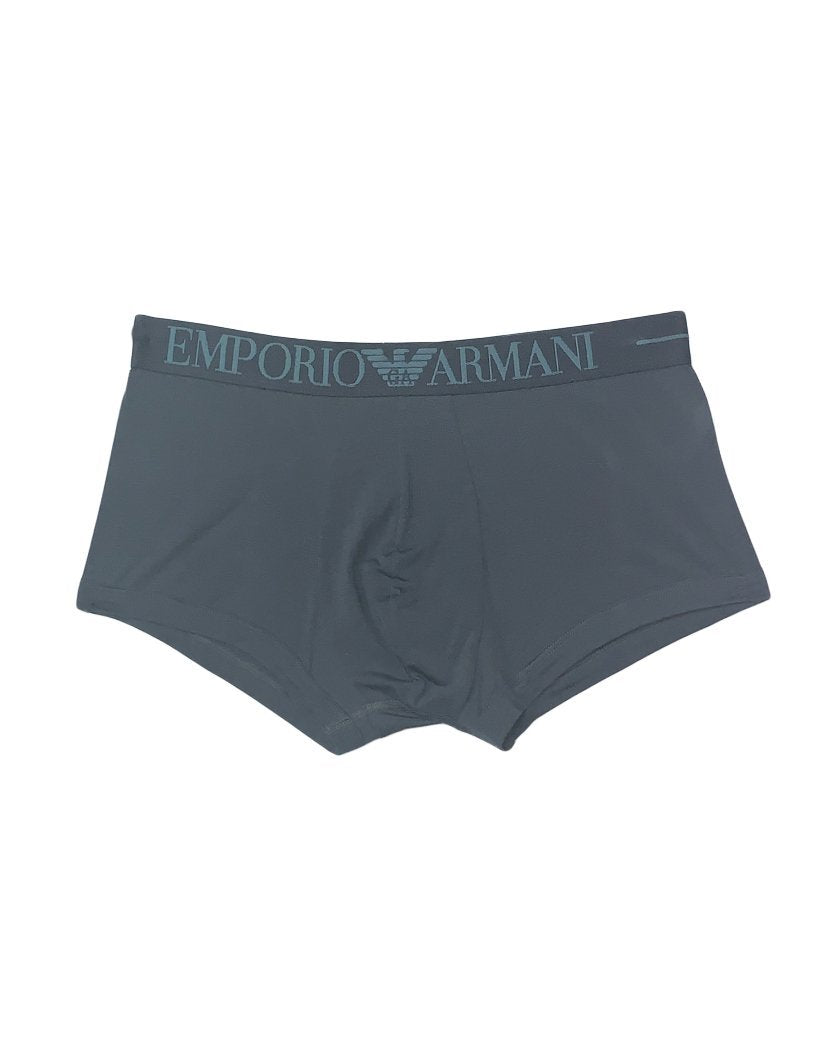 Emporio Armani Grey Superfine Pima Cotton Trunk