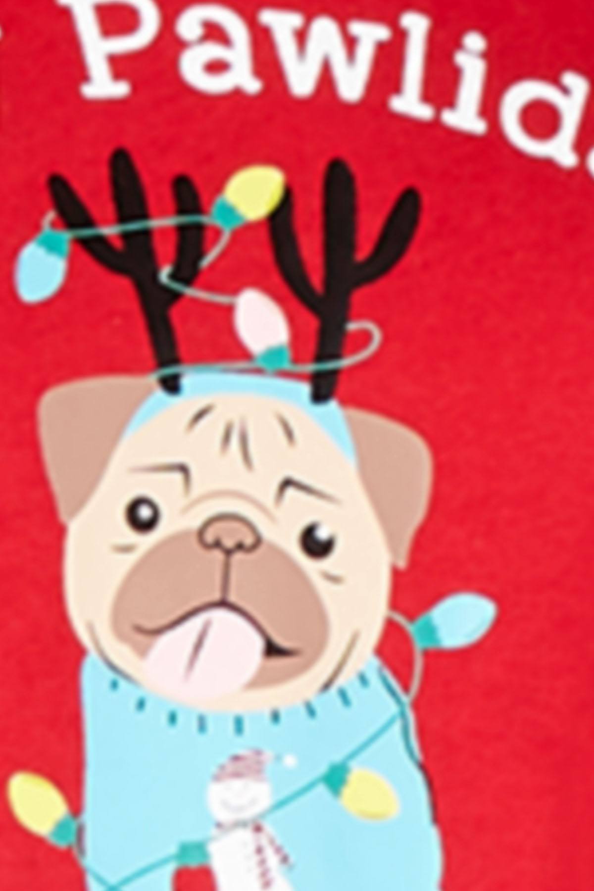 Family PJs Women's Holiday Pajama Set in Happy Pawlidays