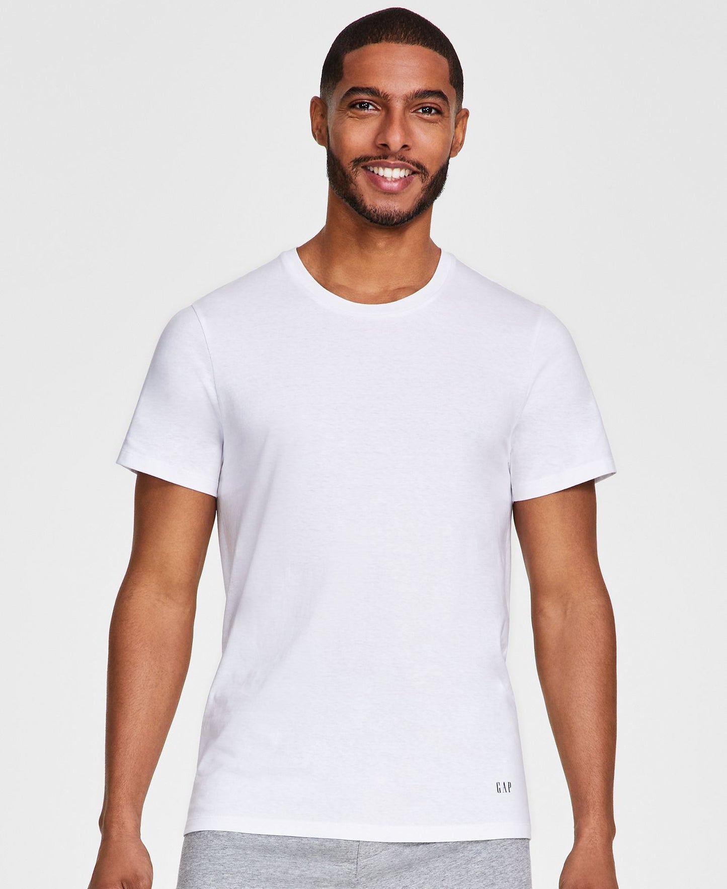 GAP 3-Pk. Cotton Crewneck Undershirt