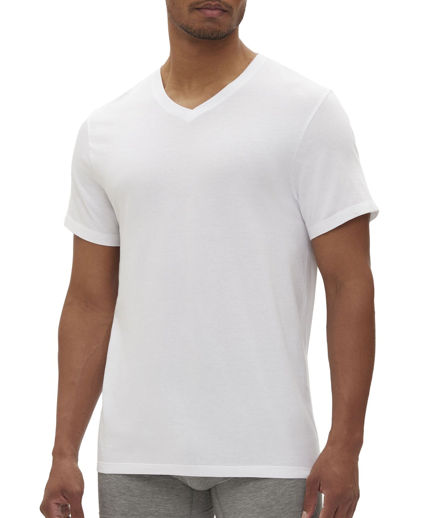 GAP 3-Pk. Cotton V-Neck Undershirt