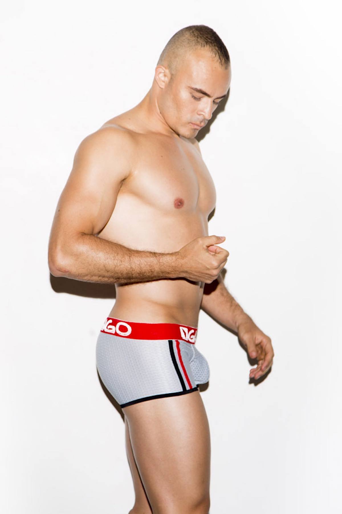 Gigo Fresh Grey Short Boxer Briefs