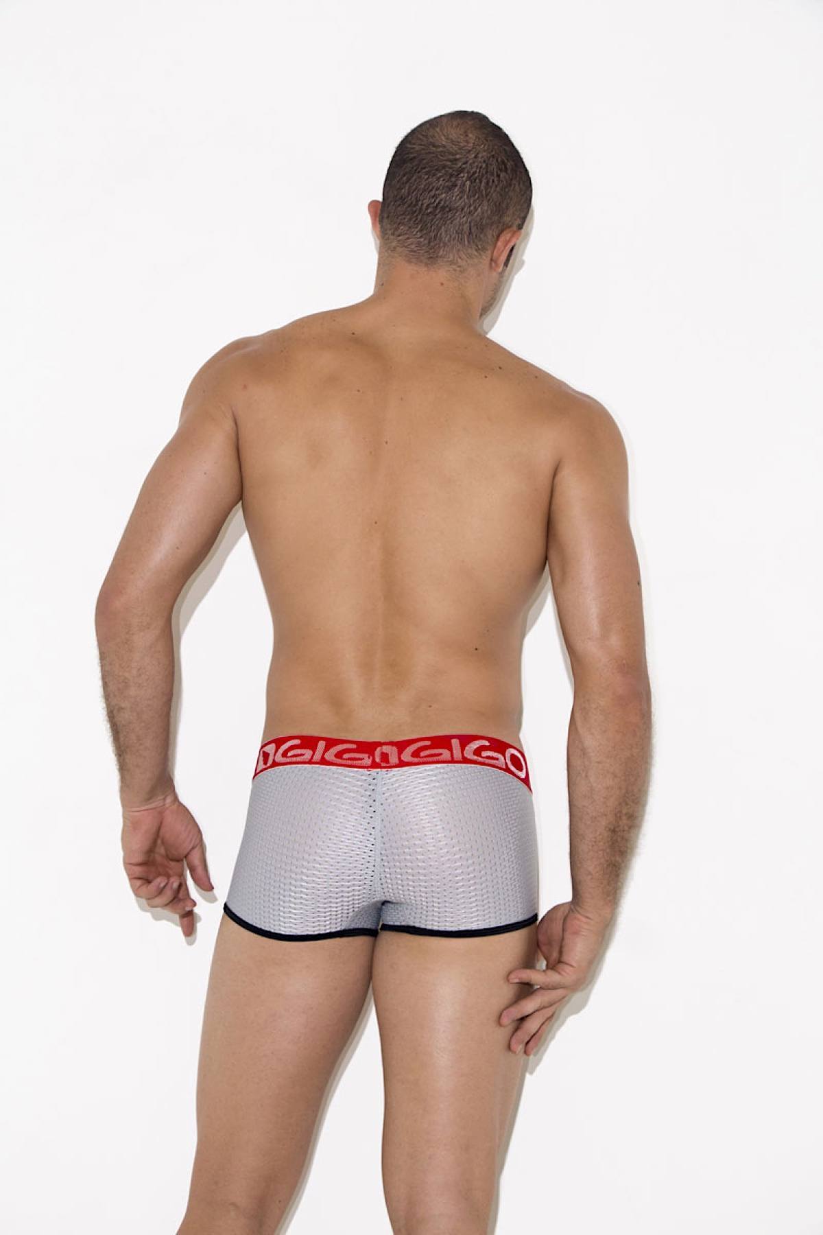 Gigo Fresh Grey Short Boxer Briefs