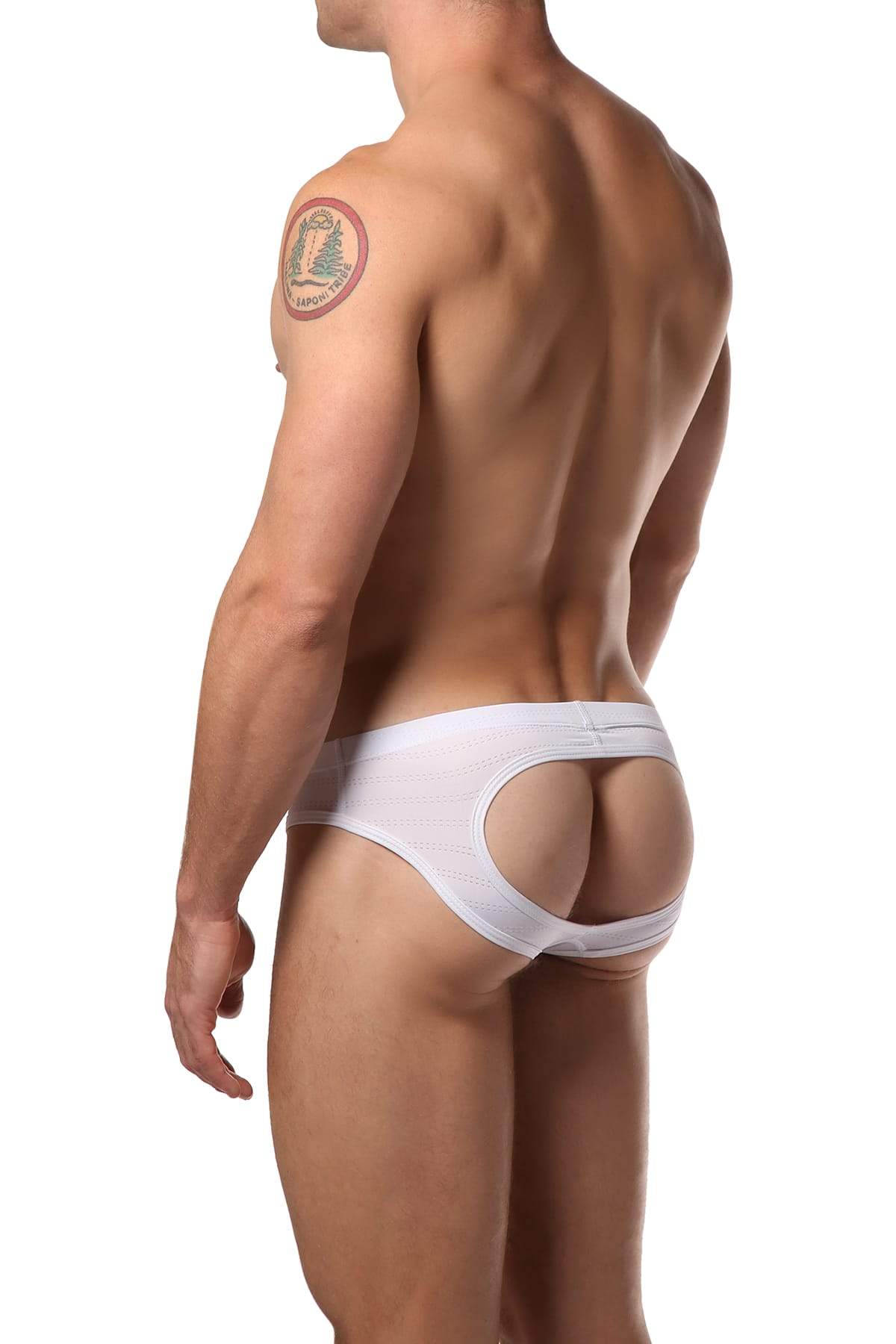Gigo White Classic Jock-Brief