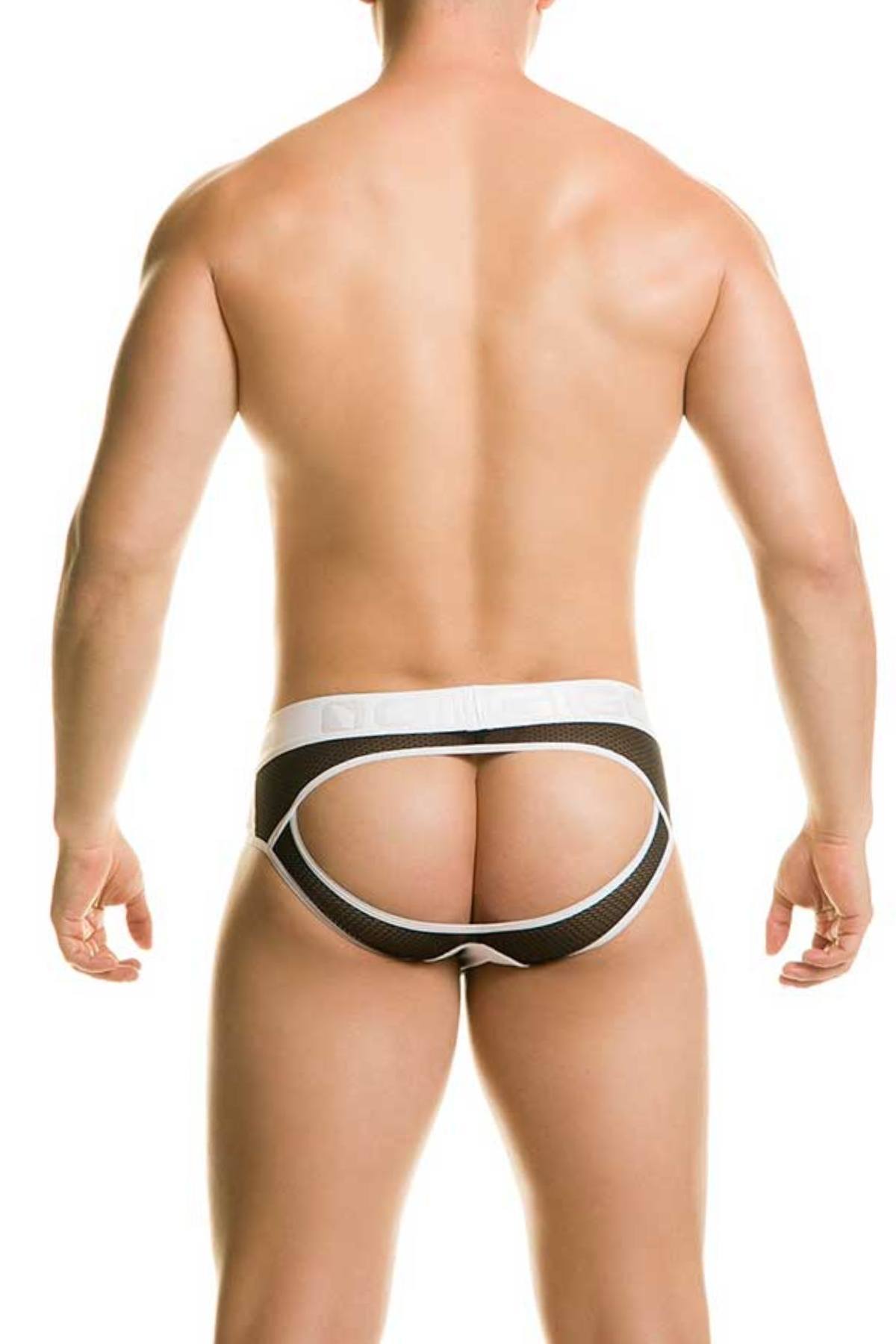 Gigo White Destructive Jock Brief