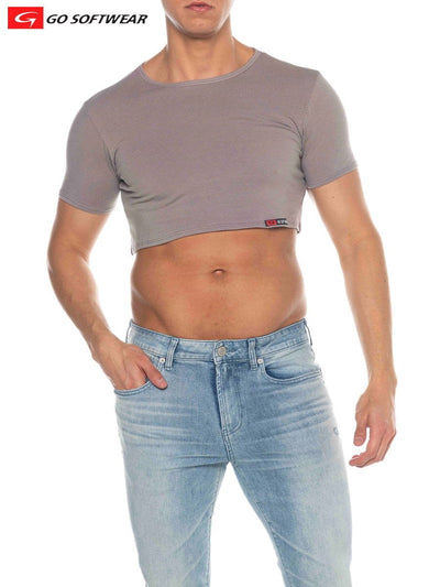 Go Softwear Silver Grey Pacific Half Tee