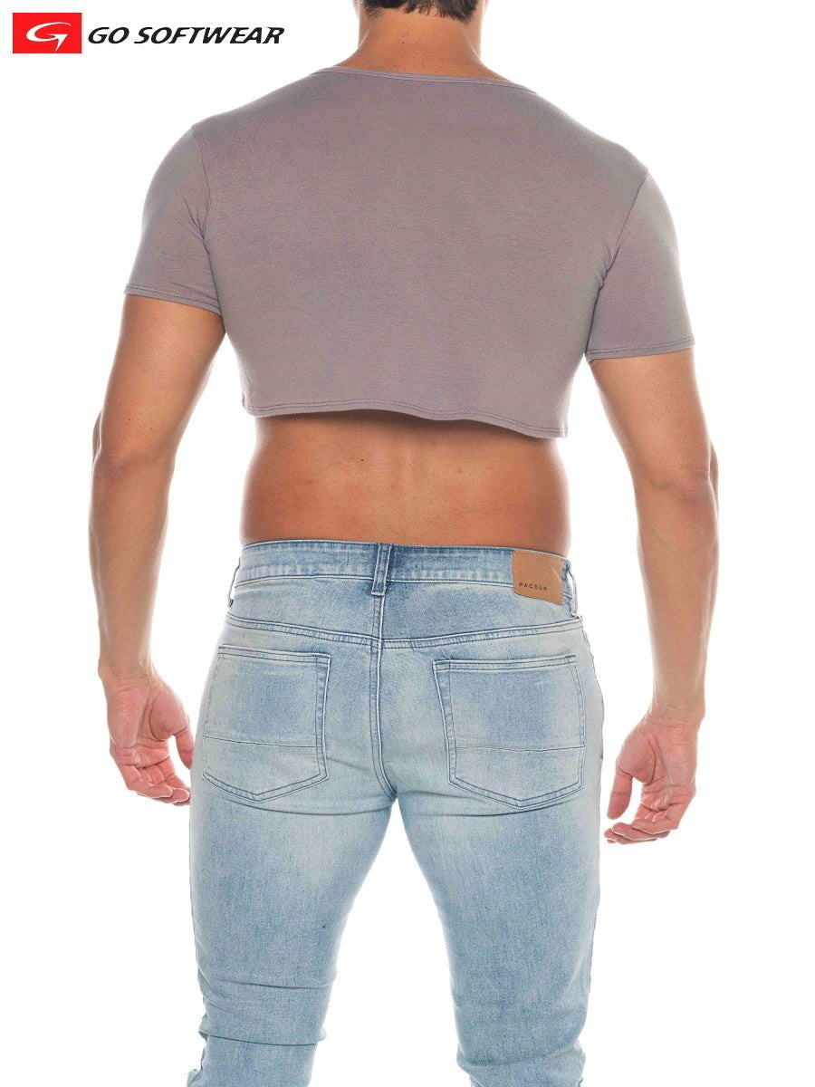 Go Softwear Silver Grey Pacific Half Tee
