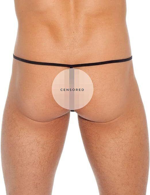 Gregg Homme Aqua T-Back Beyond Doubt Net Mesh G-String