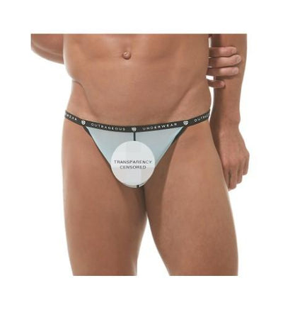 Gregg Homme Sky Blue Bubble G Homme Pouch Cockring