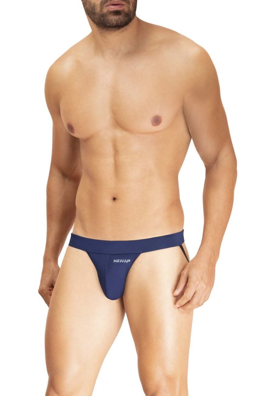 HAWAI Dark Blue 42296 Microfiber Jockstrap