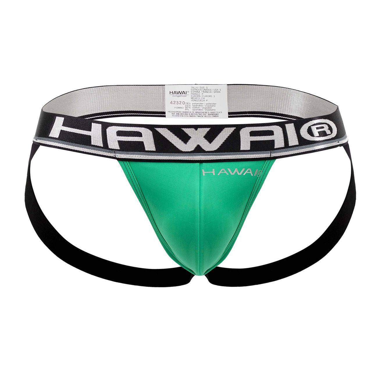 HAWAI Green 42307 Microfiber Jockstrap