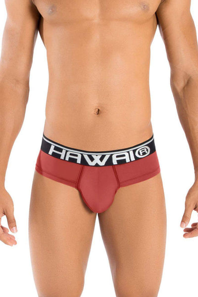 HAWAI Terracotta 41945 Solid Hip Brief