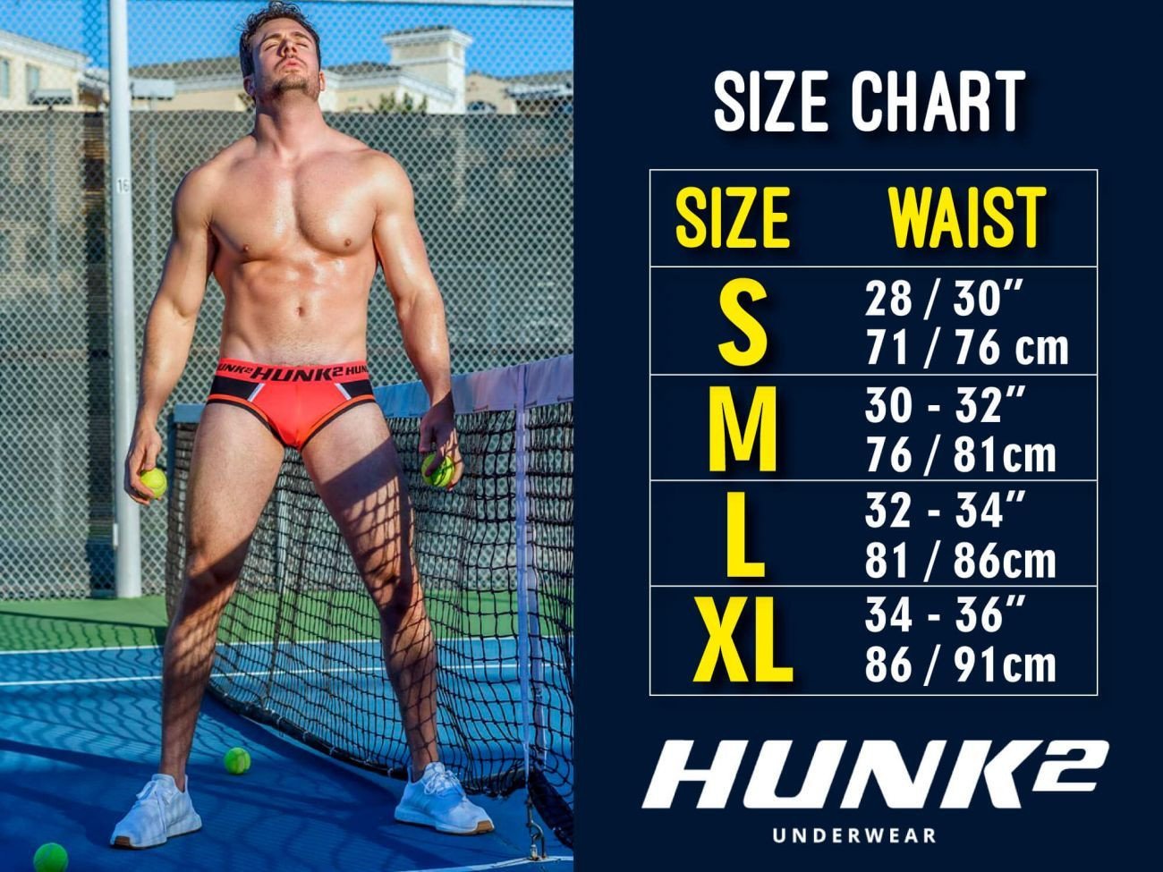 HUNK2 White TH2020F Chaos Neon² Thongs