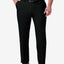 Haggar Big & Tall Premium Comfort Stretch Classic-fit Solid Flat Front Dress Pants Black