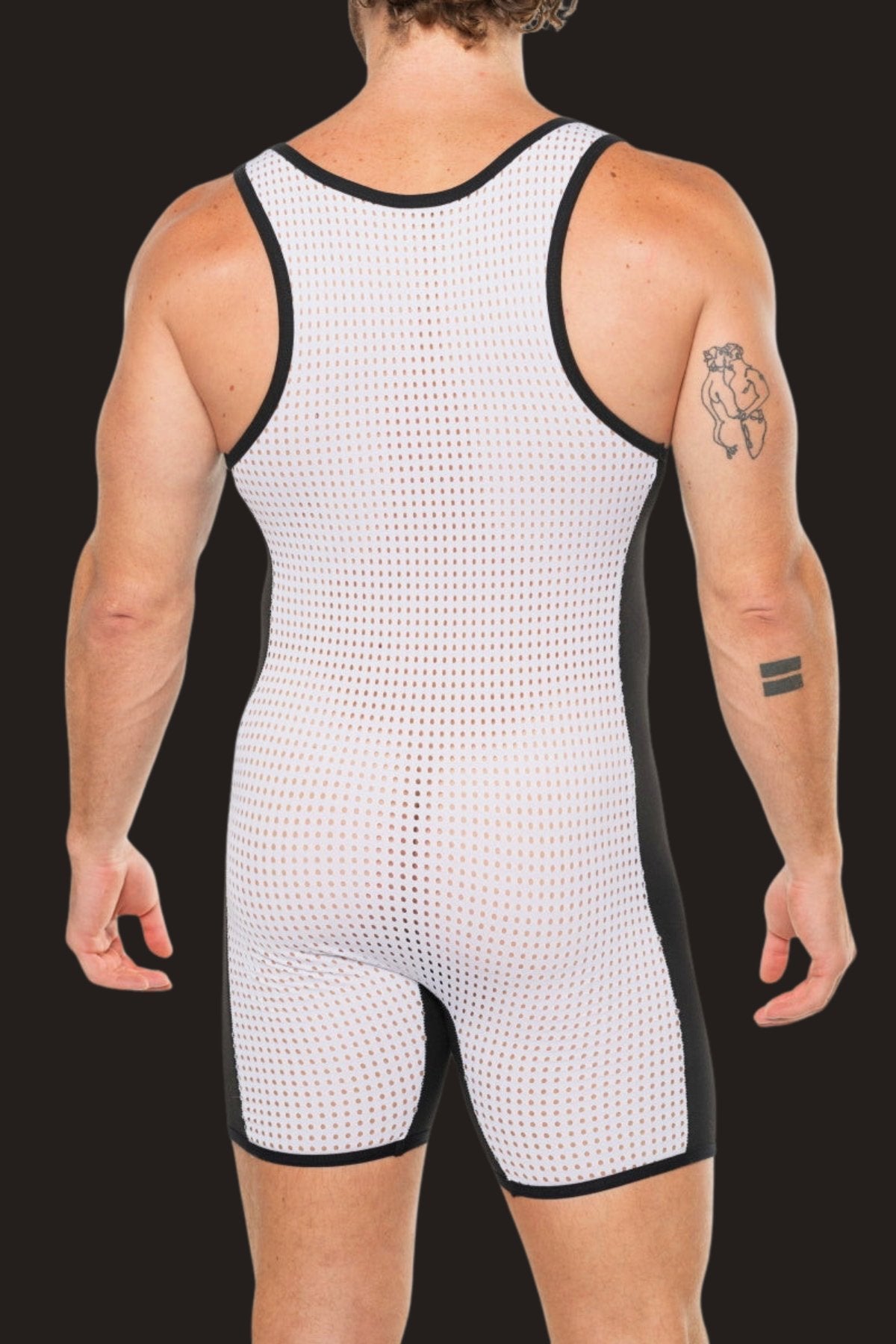 Hard Core White Peep Wrestler