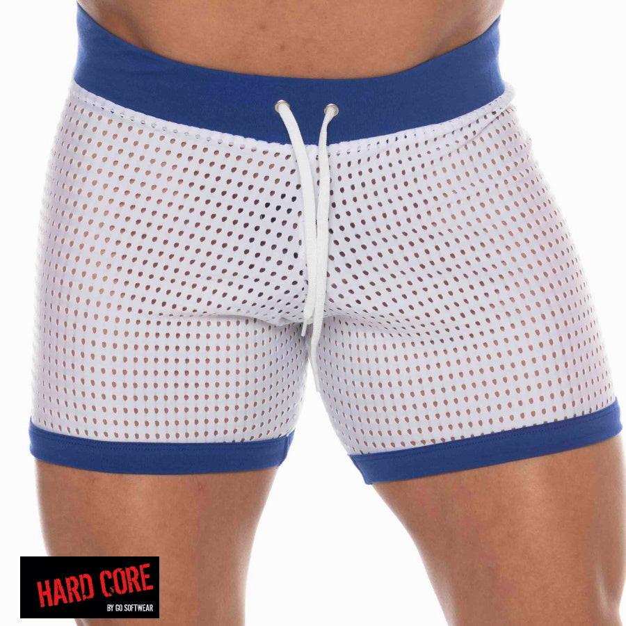 Hard Core White Tryst Short W/Drawcord