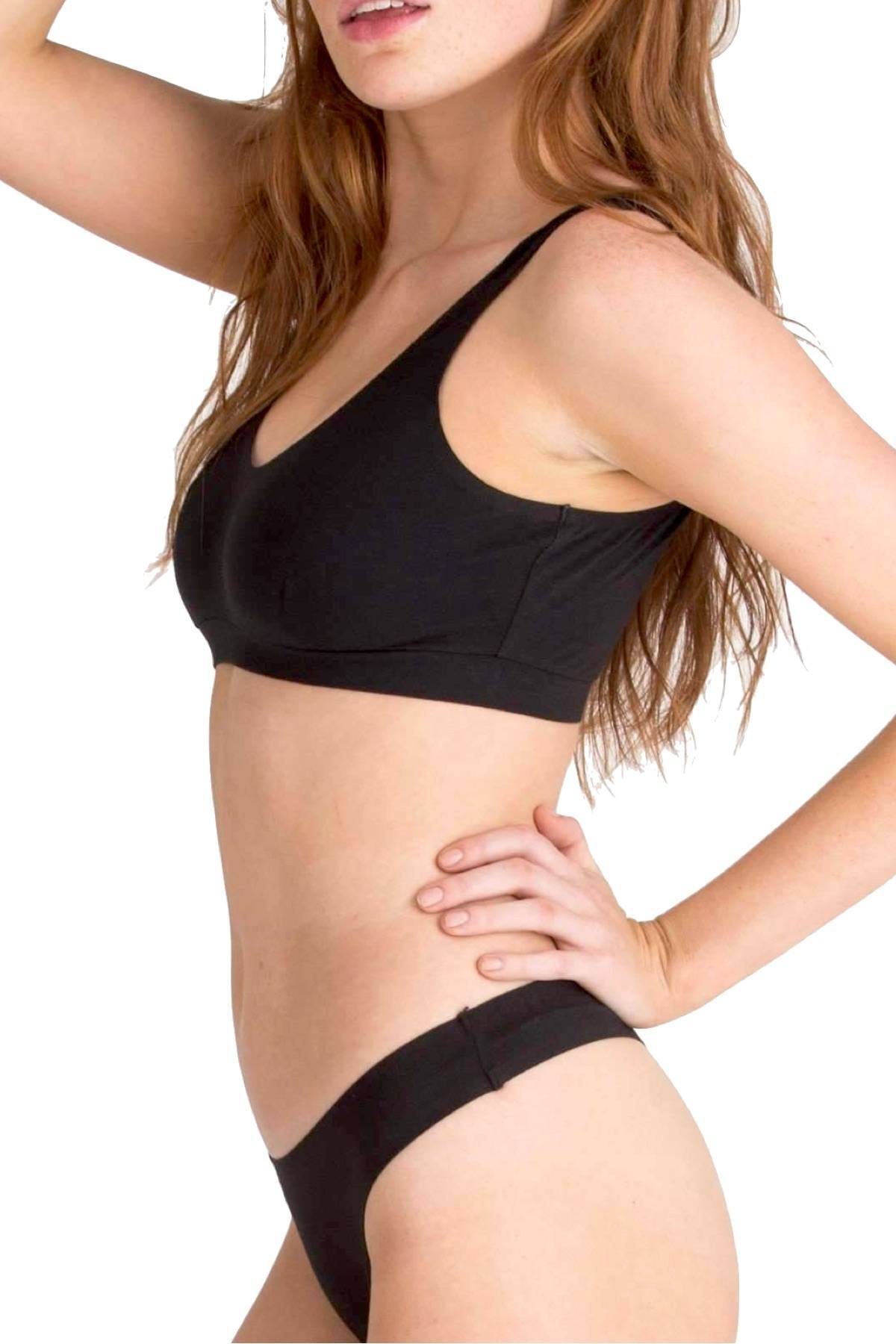 Honeydew Intimates Black Shay Thong