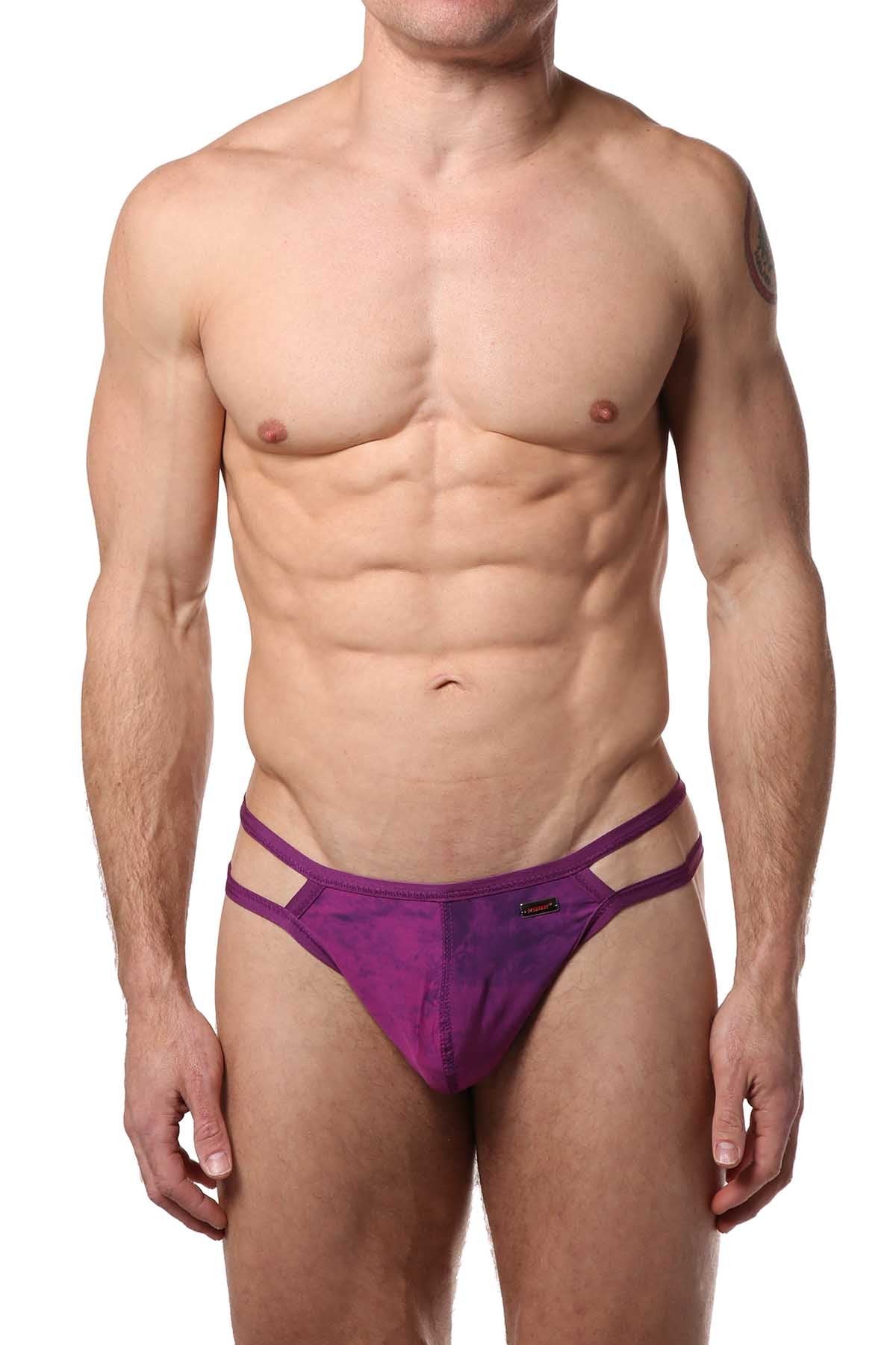 Hunk² Purple Chaos Myrtille² Thong