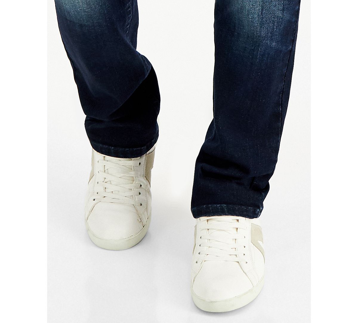 Inc International Concepts Slim Straight Denim Jeans Medium Wash