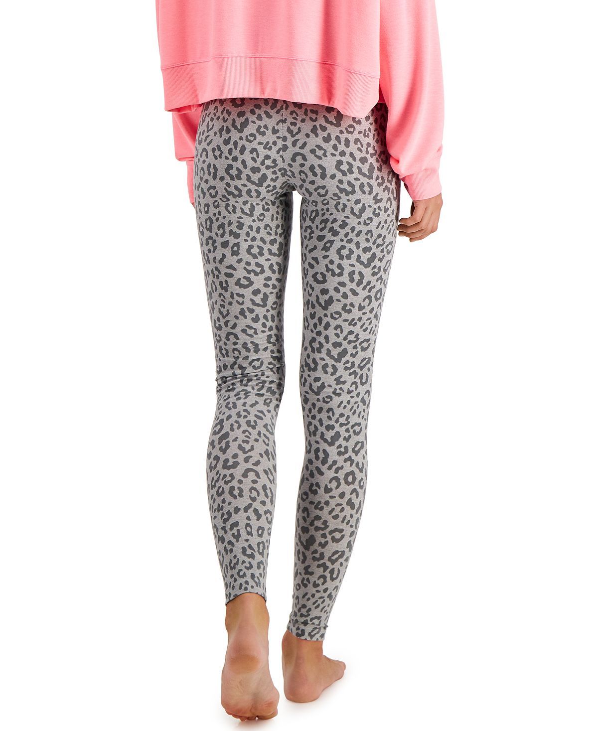 Jenni Cotton Stretch Leggings Leopard