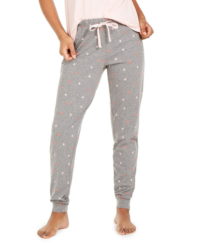 Jenni Printed Pajama Jogger Pants Star Party