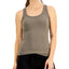 Jenni Solid Ribbed Tank Top Olive