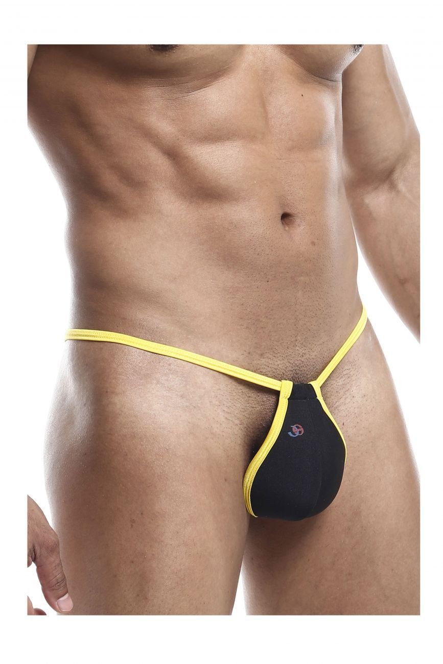 Joe Snyder black JSPSU03 Push-Up G-String