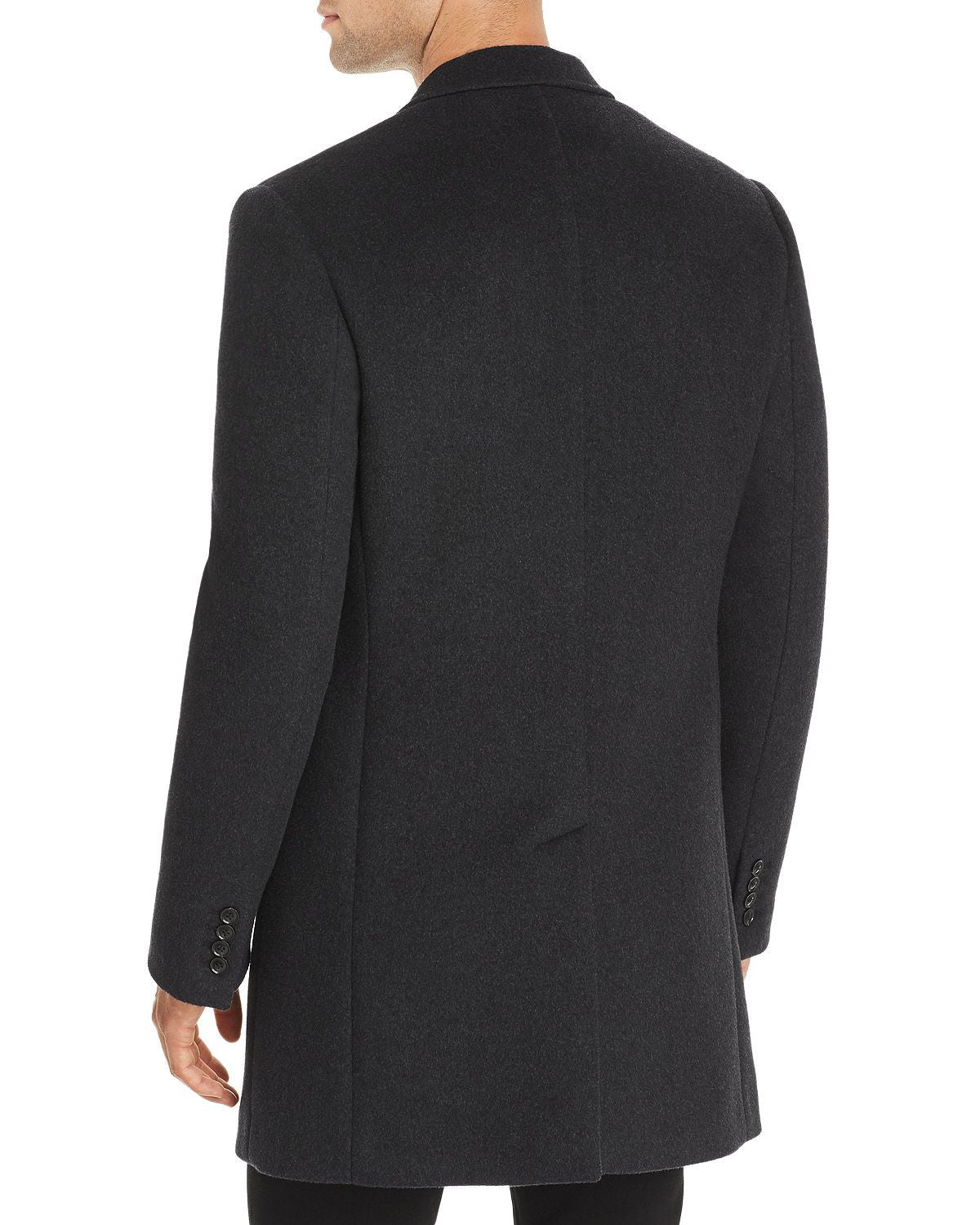 John Varvatos Star Usa Devin Top Coat Iron Gray