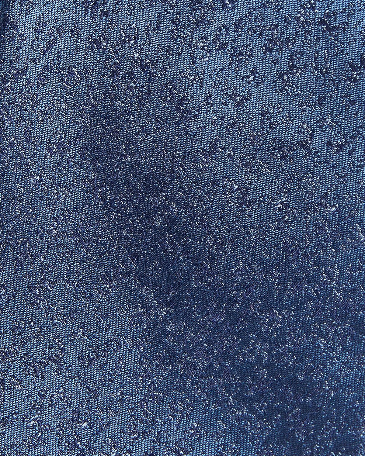 John Varvatos Star Usa Fillmore Speckled Textured Classic Silk Tie Atlantic Blue