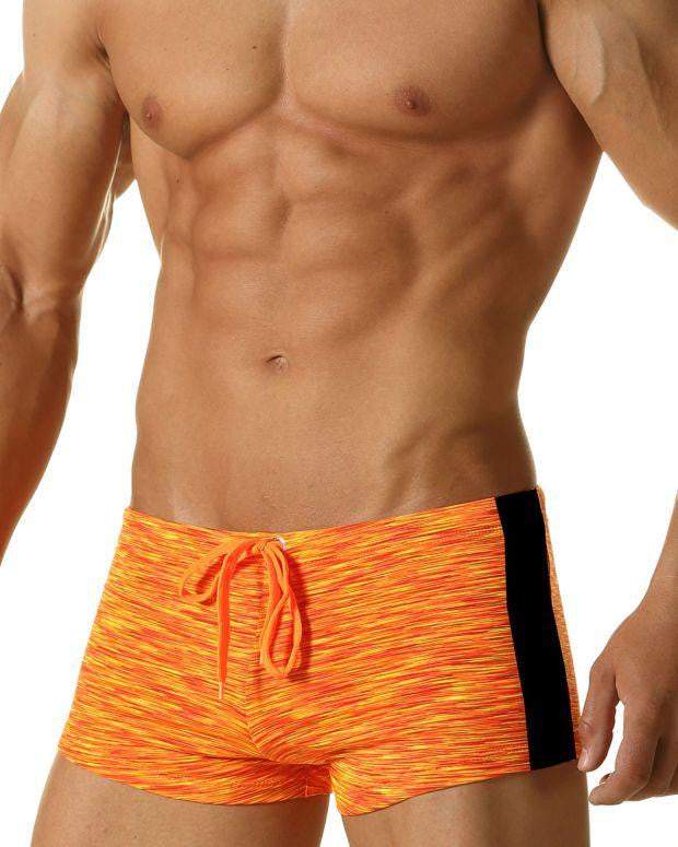 Junk Underjeans orange Nautilus Square Cut Swim Trunk