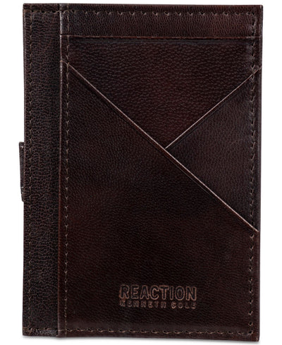 Kenneth Cole Reaction Kurtz Getaway RFID Leather Card Case Wallet