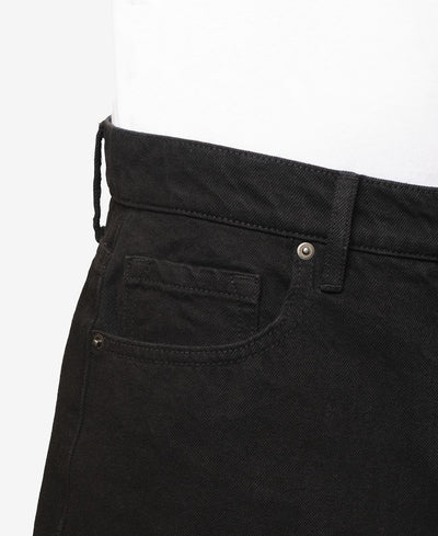 Lazer Loose-fit Rigid Jeans Black