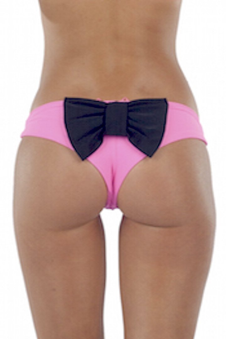 Lolli Hot Pink Bow Bottom