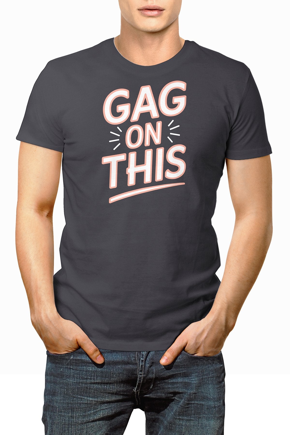 LowTee Gag On This Graphic Tee