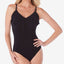 Magicsuit Isabel Slimming Ruffled Underwire One-piece Swimsuit Black