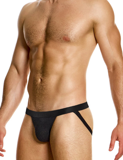 Modus Vivendi Black Purled Jockstrap