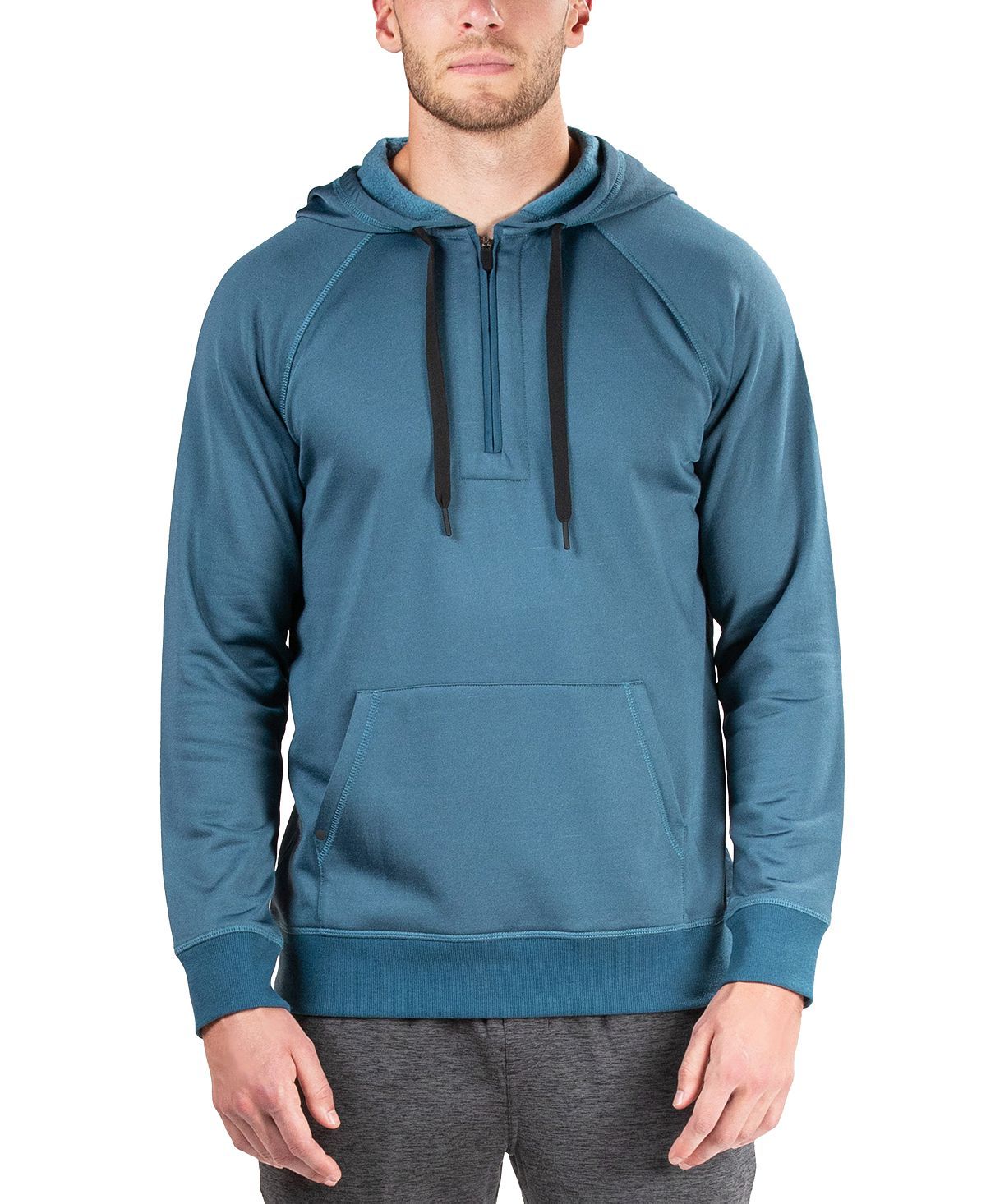 Natori Sathya Relaxed-fit 1/4-zip Pajama Hoodie Stargazer