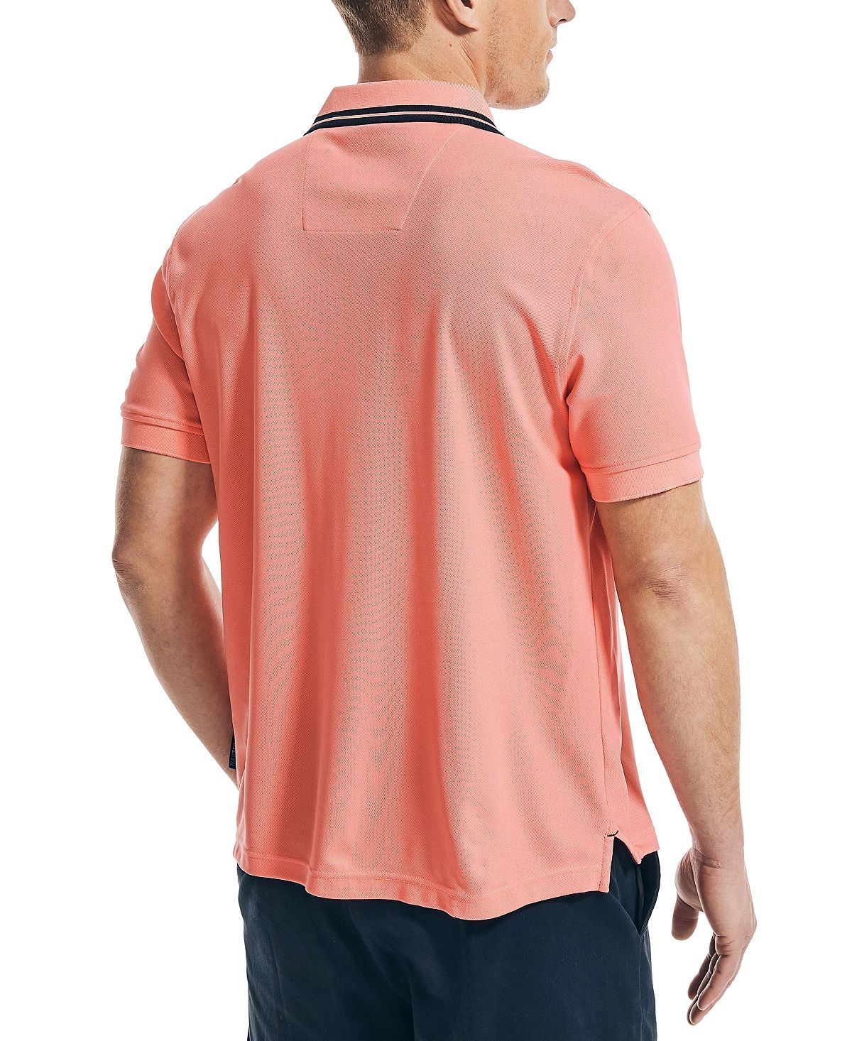 Nautica Navtech Performance Wicking Classic Fit Polo Shirt Sugar Coral