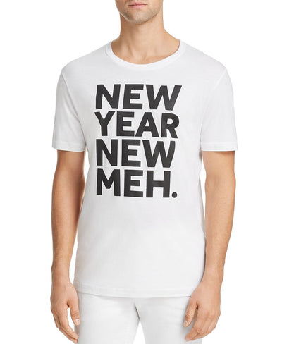 Noize Year New Meh Graphic Tee White